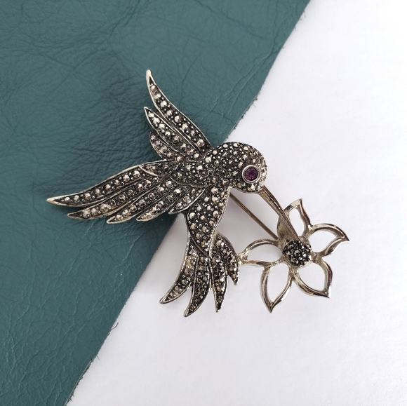 Set of 3 Vintage Brooches - Picture 4 of 5